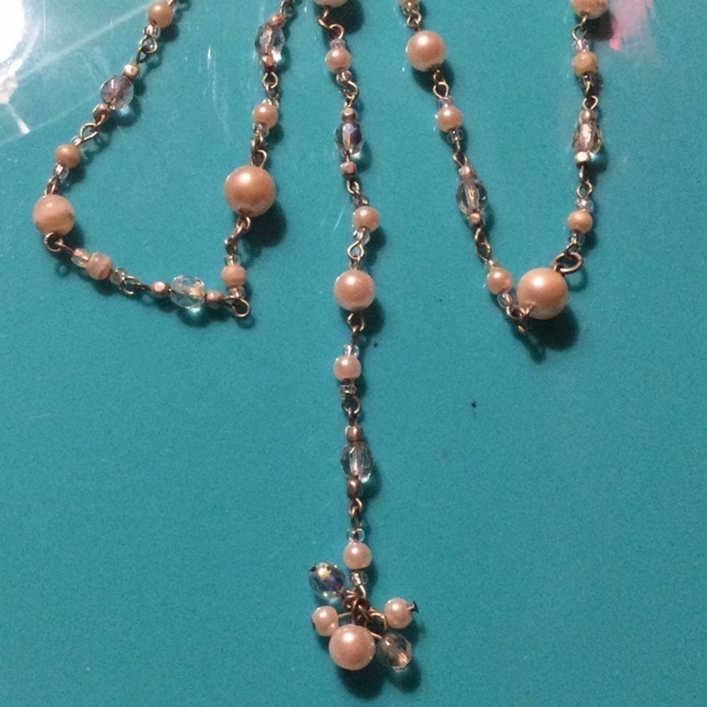 Carolee silver and pearl necklace
